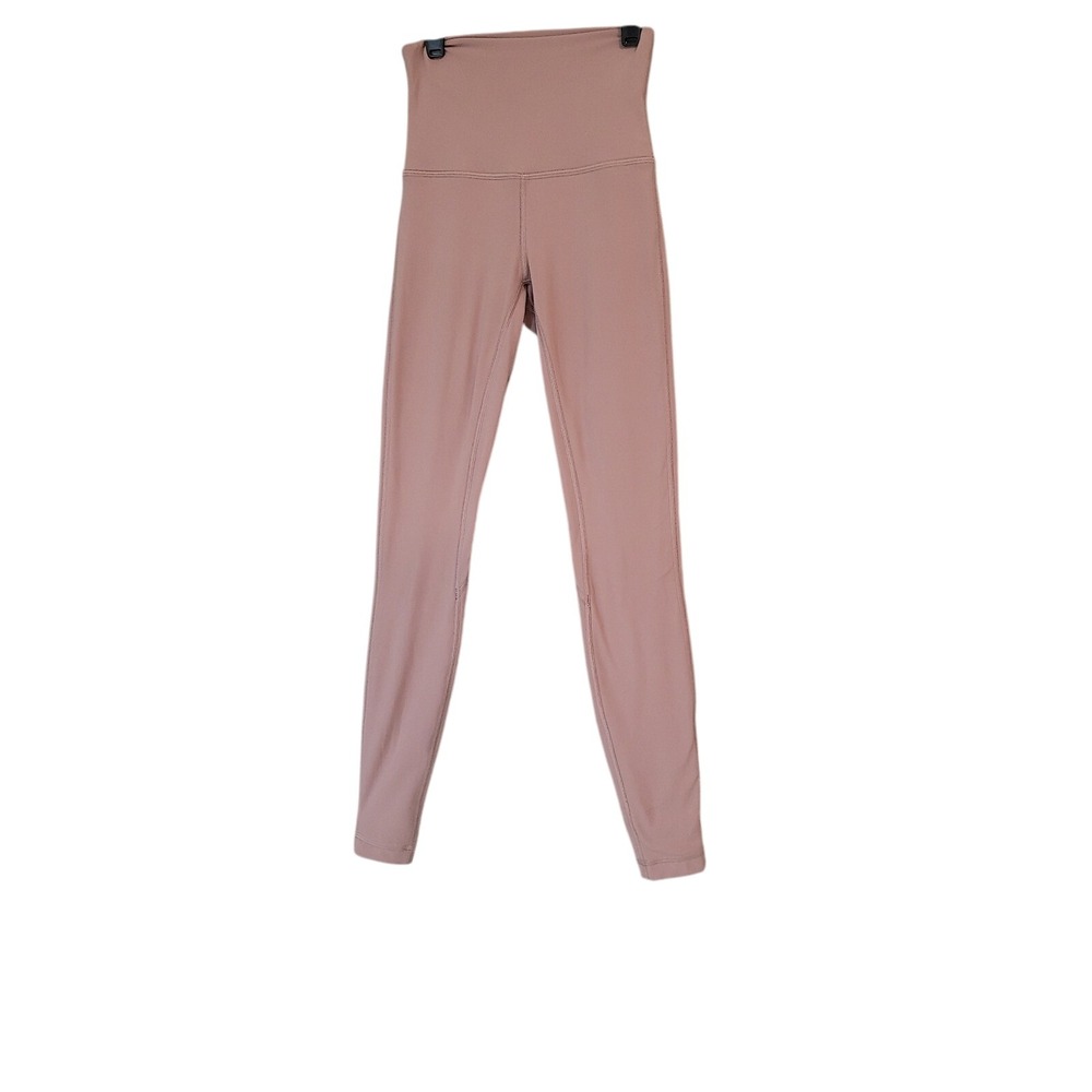 Lululemon Align High‎ Rise Yoga Pants Full Length Lightweight Athleisure Rose